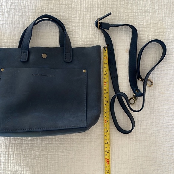 Portland Leather Co bag / navy blue (deep water) - Picture 5 of 5